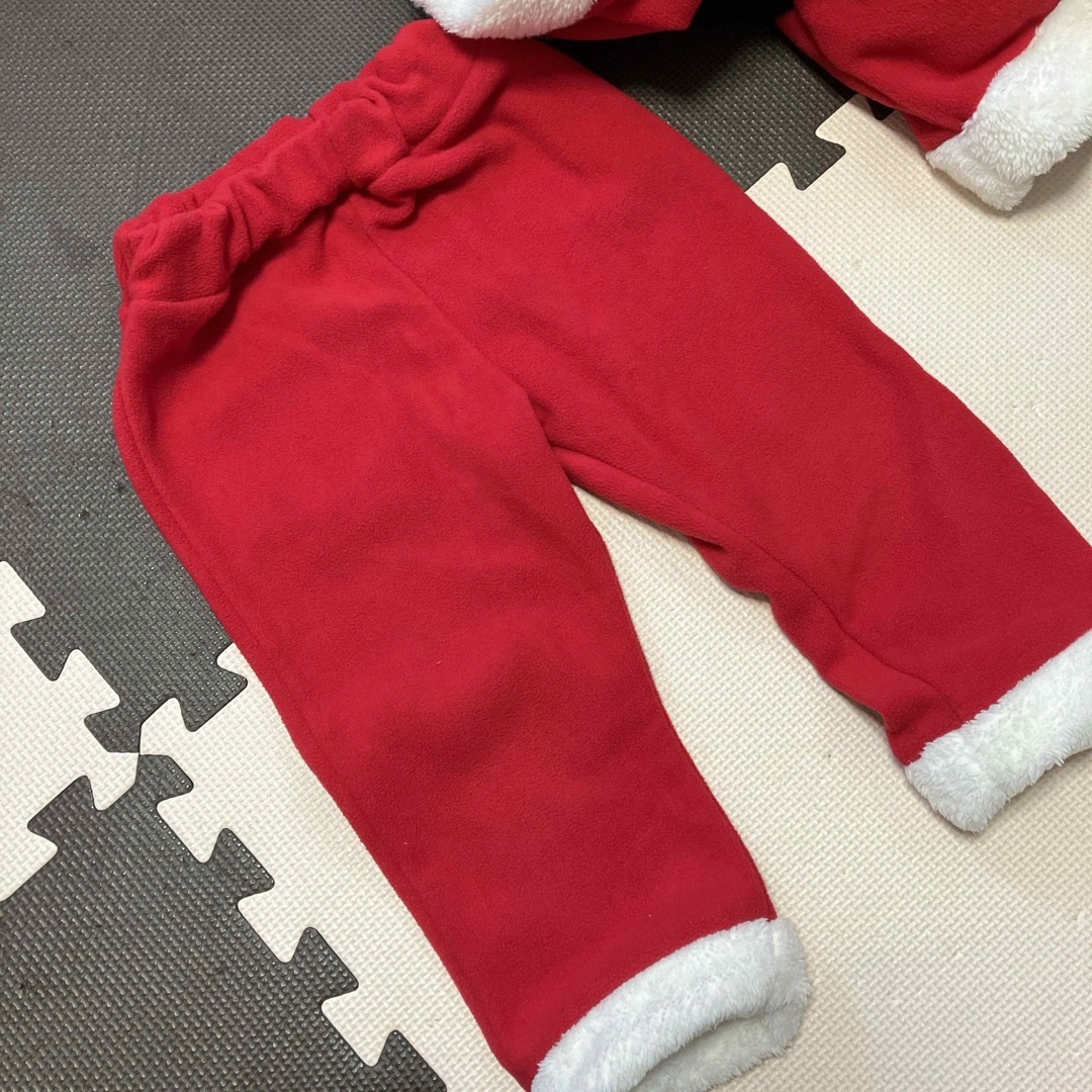 サンタ服95 キッズ/ベビー/マタニティのキッズ服男の子用(90cm~)(その他)の商品写真