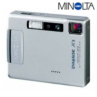 コニカミノルタ(KONICA MINOLTA)の【デジカメ】ミノルタ MINOLTA DIMAGE Xt フレッシュシルバー(コンパクトデジタルカメラ)