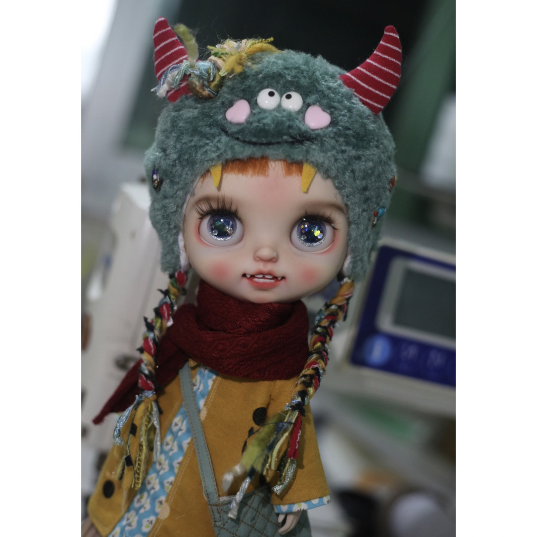 ぬいぐるみ/人形ブライス お洋服 アウトフィット 海外作家製 Little Monster