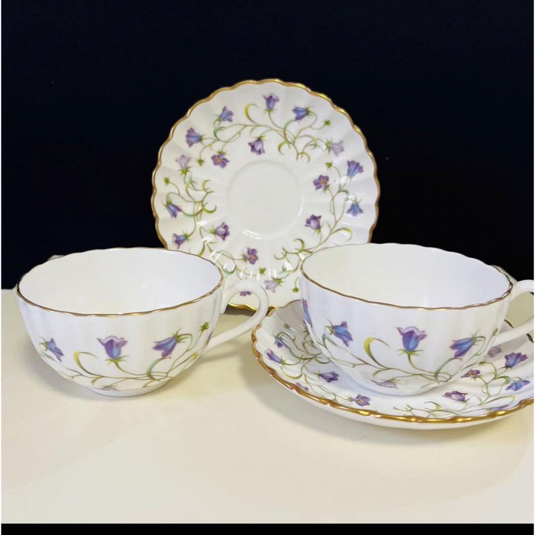 WEDGWOOD(ウェッジウッド)のスポード　カンダベリー　ティーカップ　2客セット　①② インテリア/住まい/日用品のキッチン/食器(食器)の商品写真