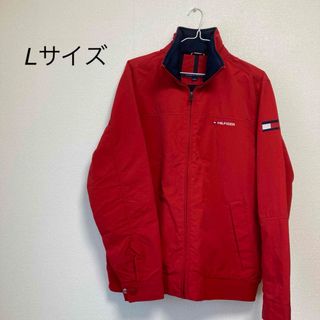 トミーヒルフィガー(TOMMY HILFIGER)の美品　トミーヒルフィガー　ナイロンジャケット　Lサイズ(ナイロンジャケット)