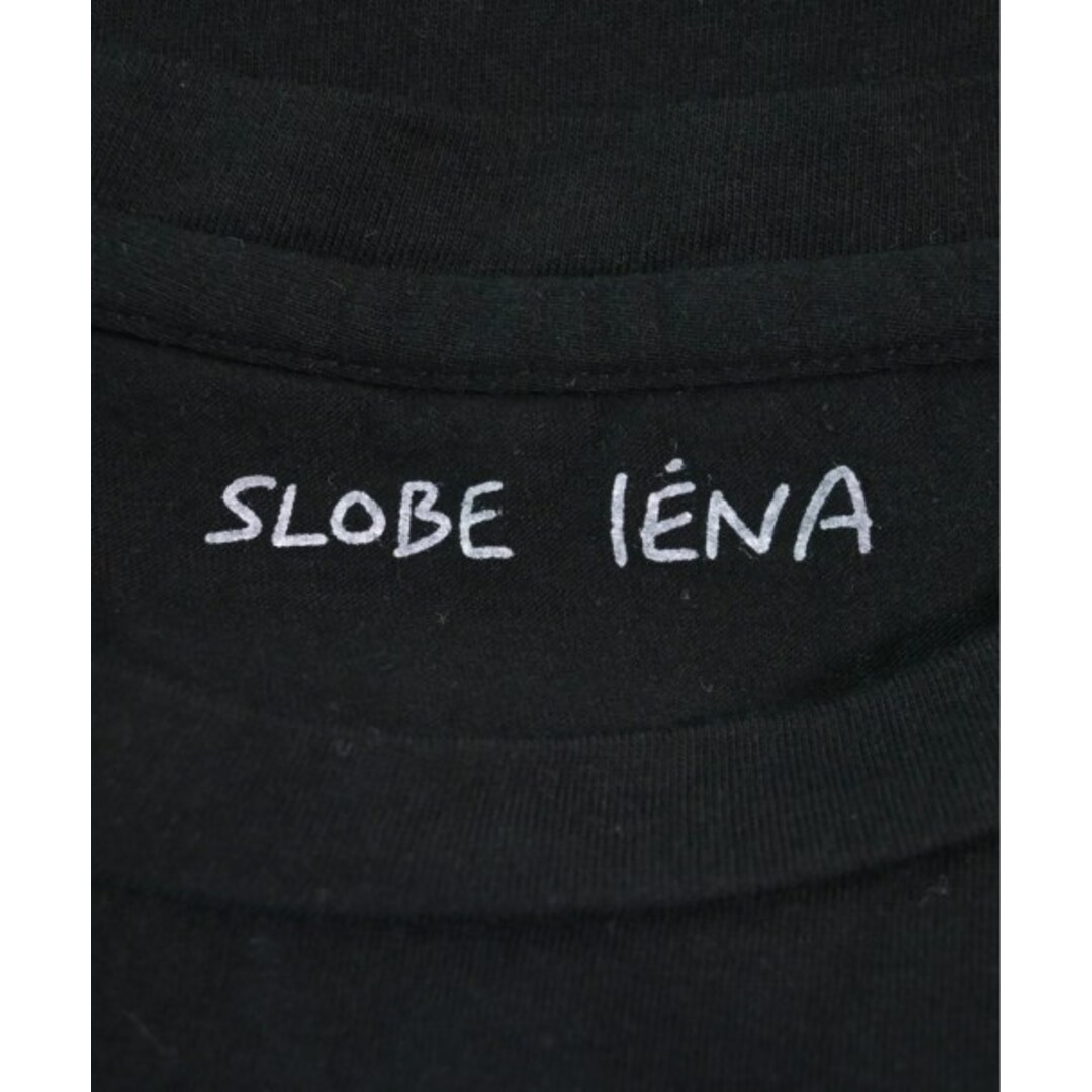 SLOBE IENA(スローブイエナ)のSLOBE IENA スローブイエナ Tシャツ・カットソー -(M位) 黒 【古着】【中古】 レディースのトップス(カットソー(半袖/袖なし))の商品写真