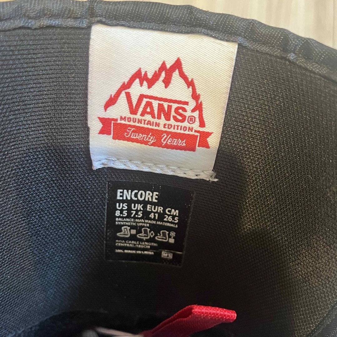 VANS(ヴァンズ)のスノーボード ブーツ vans 26.5㎝ スポーツ/アウトドアのスノーボード(ブーツ)の商品写真