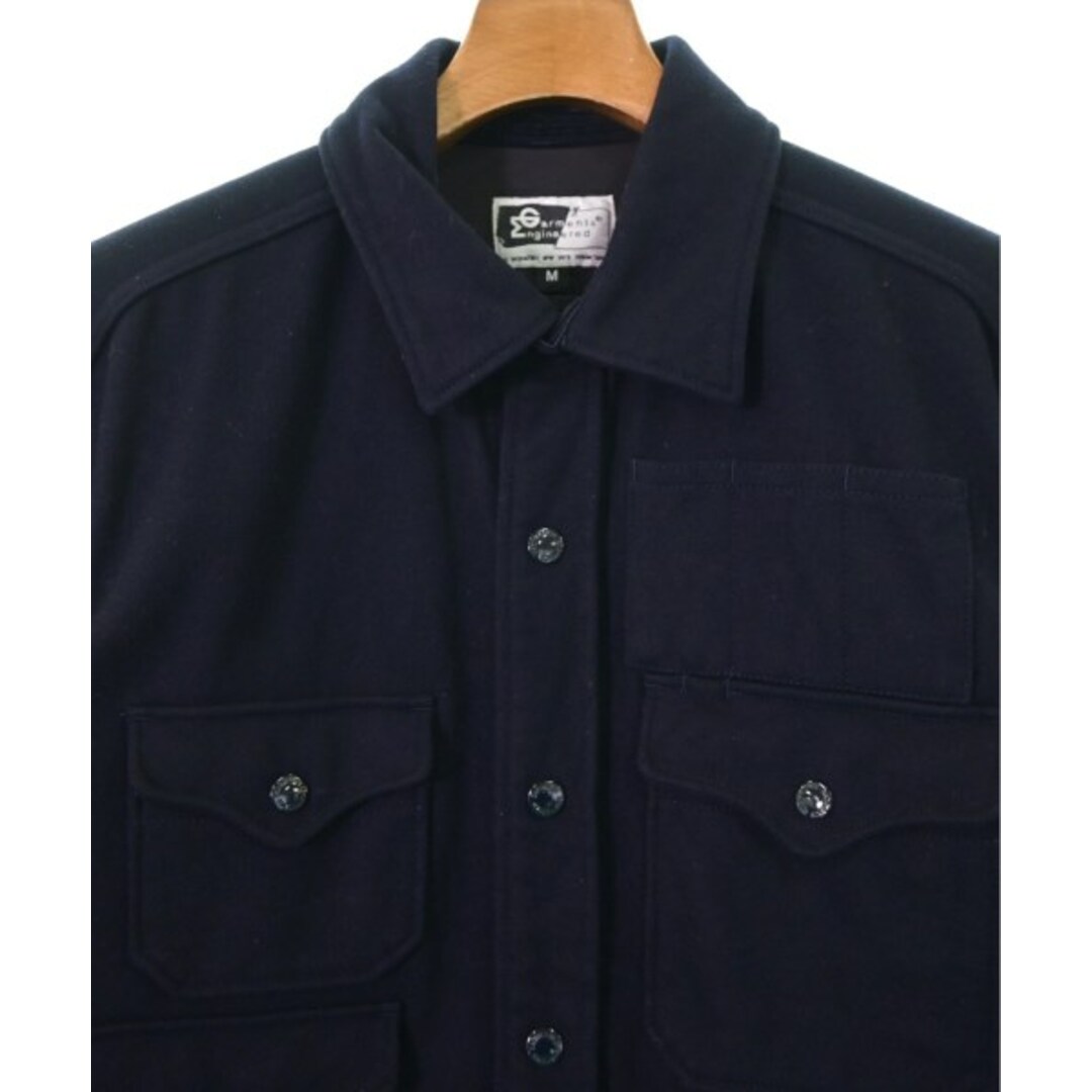 Engineered Garments(エンジニアードガーメンツ)のEngineered Garments カジュアルシャツ M 紺 【古着】【中古】 メンズのトップス(シャツ)の商品写真