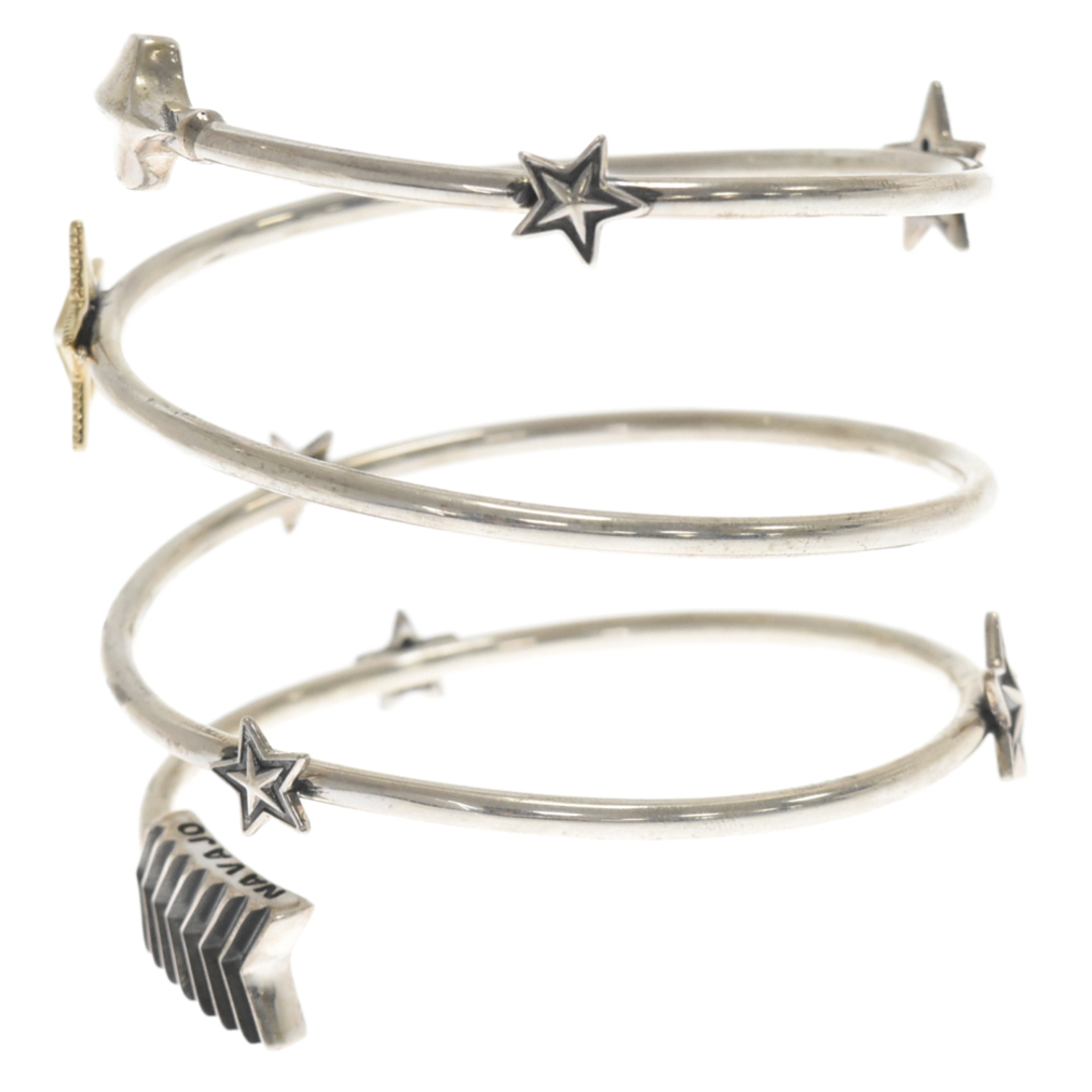 CODY SANDERSON コディーサンダーソン Shooting Stars Spiral Bracelet 18K Star シューティング スター スパイラル ブレスレット シルバー/ゴールド メンズのアクセサリー(ブレスレット)の商品写真