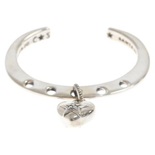 CODY SANDERSON コディーサンダーソン Lucky Charm Bracelet -Heart Charm ラッキーチャームハート バングル シルバー(バングル/リストバンド)