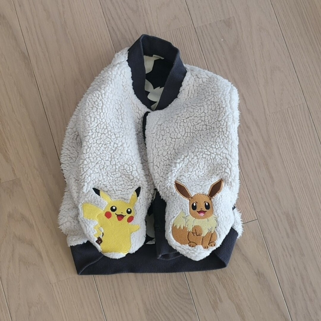 ポケモン(ポケモン)のポケモン　リバーシブルジャンパー(110) キッズ/ベビー/マタニティのキッズ服女の子用(90cm~)(ジャケット/上着)の商品写真