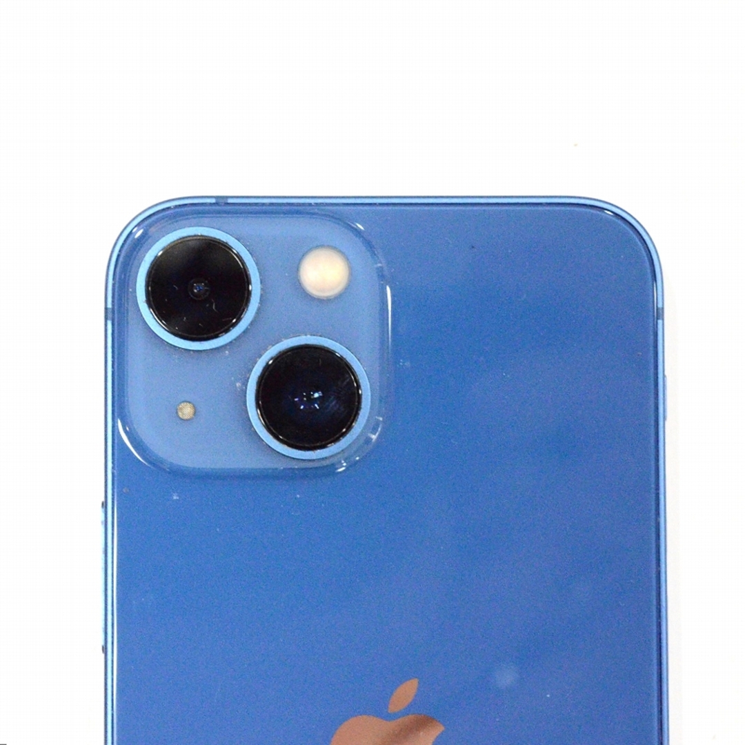 Apple(アップル)のiPhone 13mini 128GB MLJH3J/A ブルー SIMフリー Apple スマホ 【中古】 JA-18183 スマホ/家電/カメラのスマートフォン/携帯電話(スマートフォン本体)の商品写真
