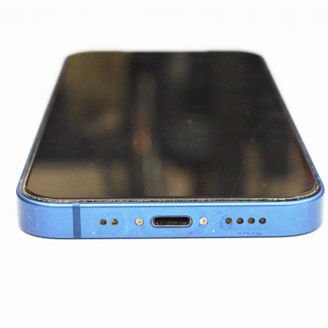 Apple(アップル)のiPhone 13mini 128GB MLJH3J/A ブルー SIMフリー Apple スマホ 【中古】 JA-18183 スマホ/家電/カメラのスマートフォン/携帯電話(スマートフォン本体)の商品写真