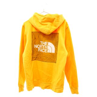 ザノースフェイス(THE NORTH FACE)のTHE NORTH FACE ザノースフェイス バックプリント フーディー プルオーバー パーカー イエロー(パーカー)