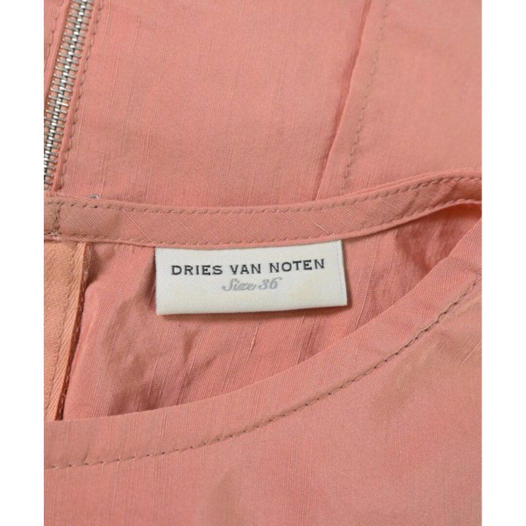 DRIES VAN NOTEN(ドリスヴァンノッテン)のDRIES VAN NOTEN ブラウス 36(XS位) ピンク 【古着】【中古】 レディースのトップス(シャツ/ブラウス(長袖/七分))の商品写真