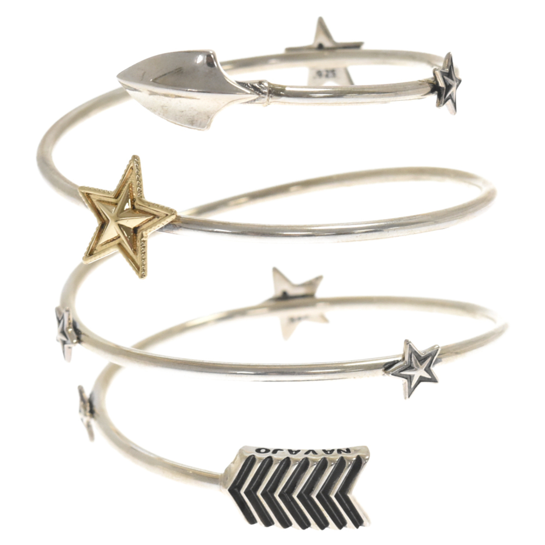 CODY SANDERSON コディーサンダーソン Shooting Stars Spiral Bracelet 18K Star シューティング スター スパイラル ブレスレット シルバー/ゴールド75センチ重さ