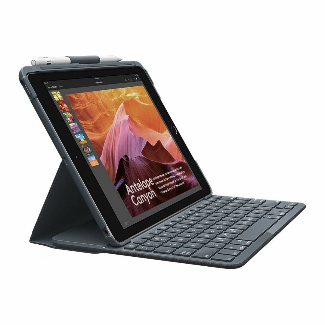 ロジクール iPad用 キーボード iK1053BK ブラック BluetootPC周辺機器