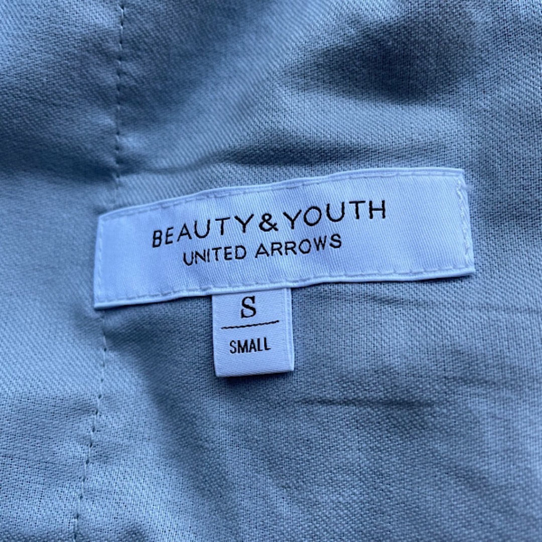 BEAUTY&YOUTH UNITED ARROWS(ビューティアンドユースユナイテッドアローズ)のユナイテッドアローズ　クロップドパンツ　レディース　青　ブルー　S レディースのパンツ(クロップドパンツ)の商品写真