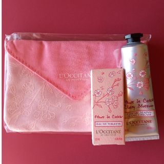 ロクシタン(L'OCCITANE)のロクシタン　チェリーブロッサム　オードトワレ香水　ハンドクリームセット(ハンドクリーム)