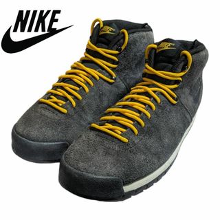 ナイキ(NIKE)のNIKE AIR MAGMA ND ブラック イエロー(スニーカー)