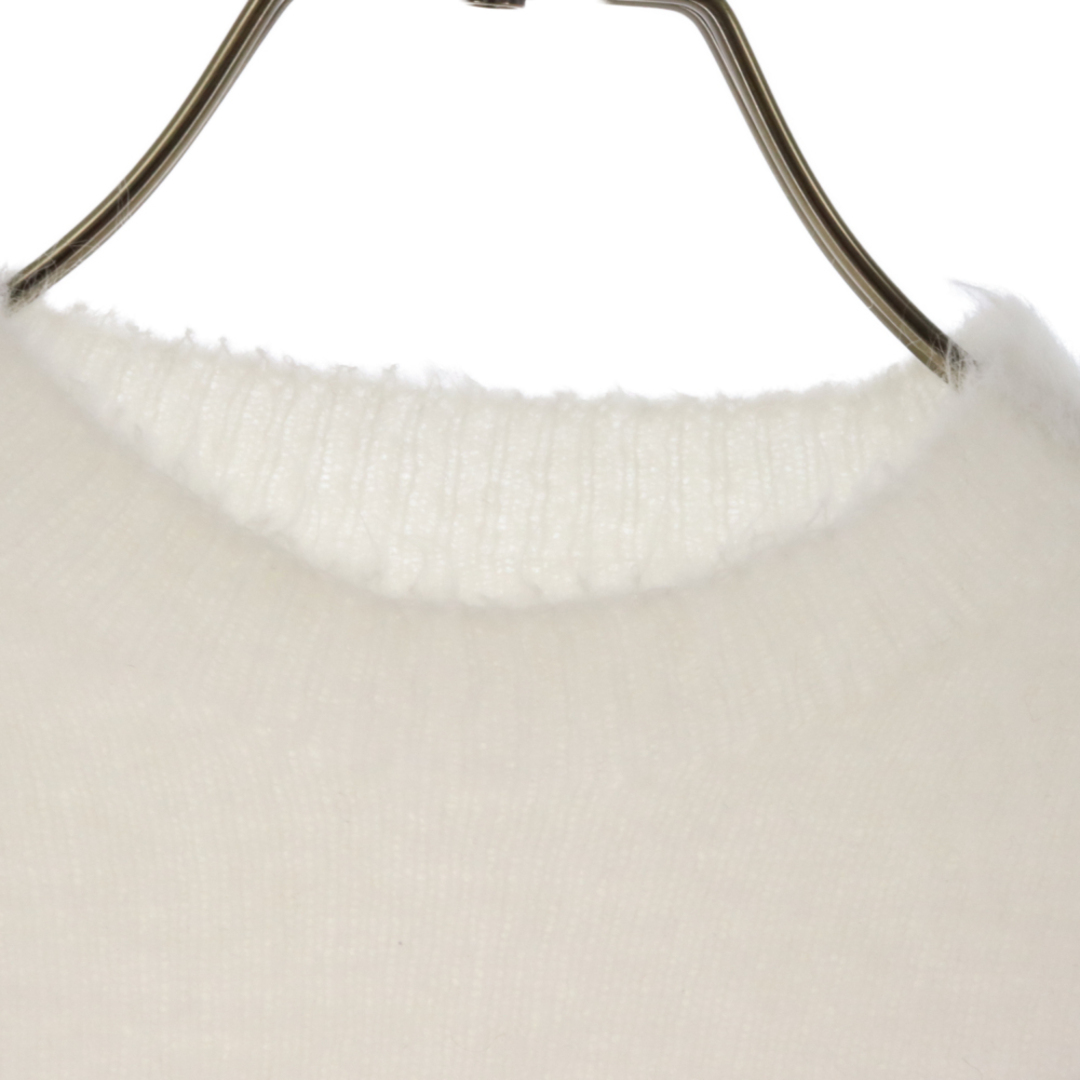 Jil Sander(ジルサンダー)のJIL SANDER ジルサンダー SWEATER CN LS ウール クルーネック レディースニット長袖セーター ホワイト KRJWBA0114 レディースのトップス(ニット/セーター)の商品写真