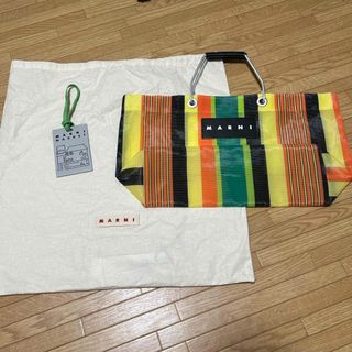 マルニ(Marni)の◆MARNI◆ ストライプバッグ ミニ トートバッグ (トートバッグ)