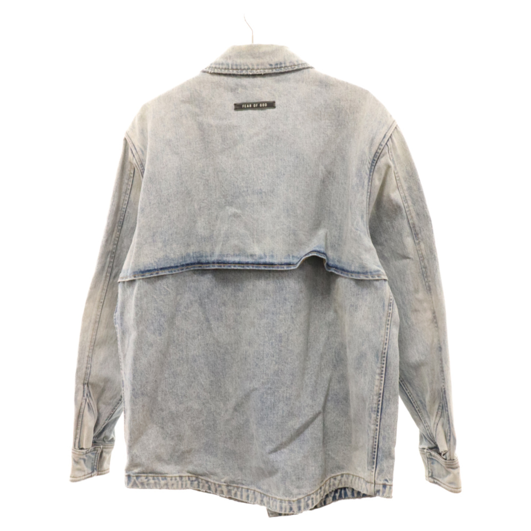 FEAR OF GOD(フィアオブゴッド)のFEAR OF GOD フィアオブゴッド Sixth Collection Denim Vented Shirt Jacket 6thコレクション デニムベンテッドシャツジャケット メンズのジャケット/アウター(Gジャン/デニムジャケット)の商品写真