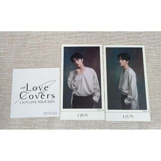 ジェジュン　Love CoversⅢ トレカ２枚+ステッカー１枚(アイドルグッズ)