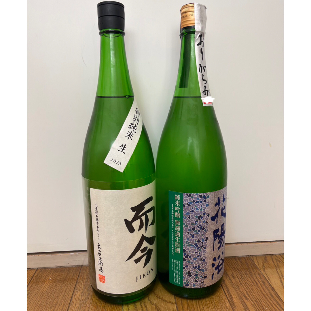 而今 花陽浴 おりがらみ 一升瓶 食品/飲料/酒の酒(日本酒)の商品写真