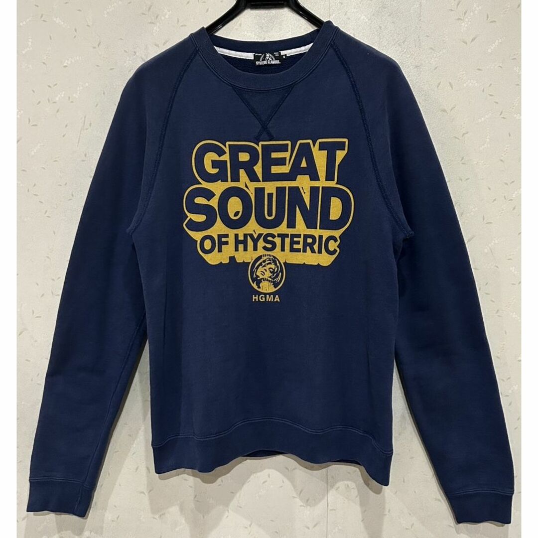 HYSTERIC GLAMOUR(ヒステリックグラマー)の＊ヒステリックグラマー GREAT SOUND スウェット トレーナー S メンズのトップス(スウェット)の商品写真