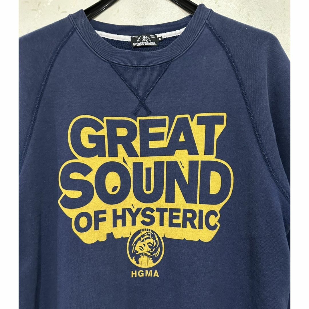 HYSTERIC GLAMOUR(ヒステリックグラマー)の＊ヒステリックグラマー GREAT SOUND スウェット トレーナー S メンズのトップス(スウェット)の商品写真