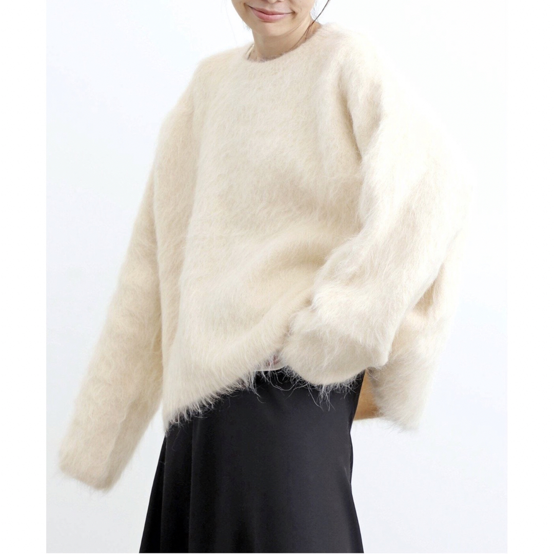 L'Appartement DEUXIEME CLASSE(アパルトモンドゥーズィエムクラス)のL'AppartementTOTEME/トーテムALPACA BOXY KNIT レディースのトップス(ニット/セーター)の商品写真