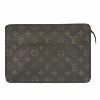 ルイヴィトン(LOUIS VUITTON)の本物 ルイヴィトン LOUIS VUITTON LV ポシェットオム モノグラム クラッチバッグ セカンドバッグ ブラウン M51795 Pochette Homme バッグ ビトン 中古(クラッチバッグ)