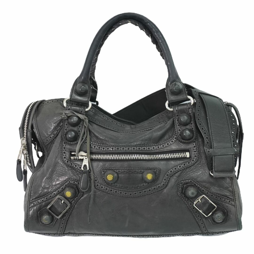 欲しいの 極上品✨ Balenciaga The CITY 2way ハンドバッグ 黒 バッグ 欲しいの 極上品✨ Balenciaga The CITY 2way ハンドバッグ 黒 バッグ