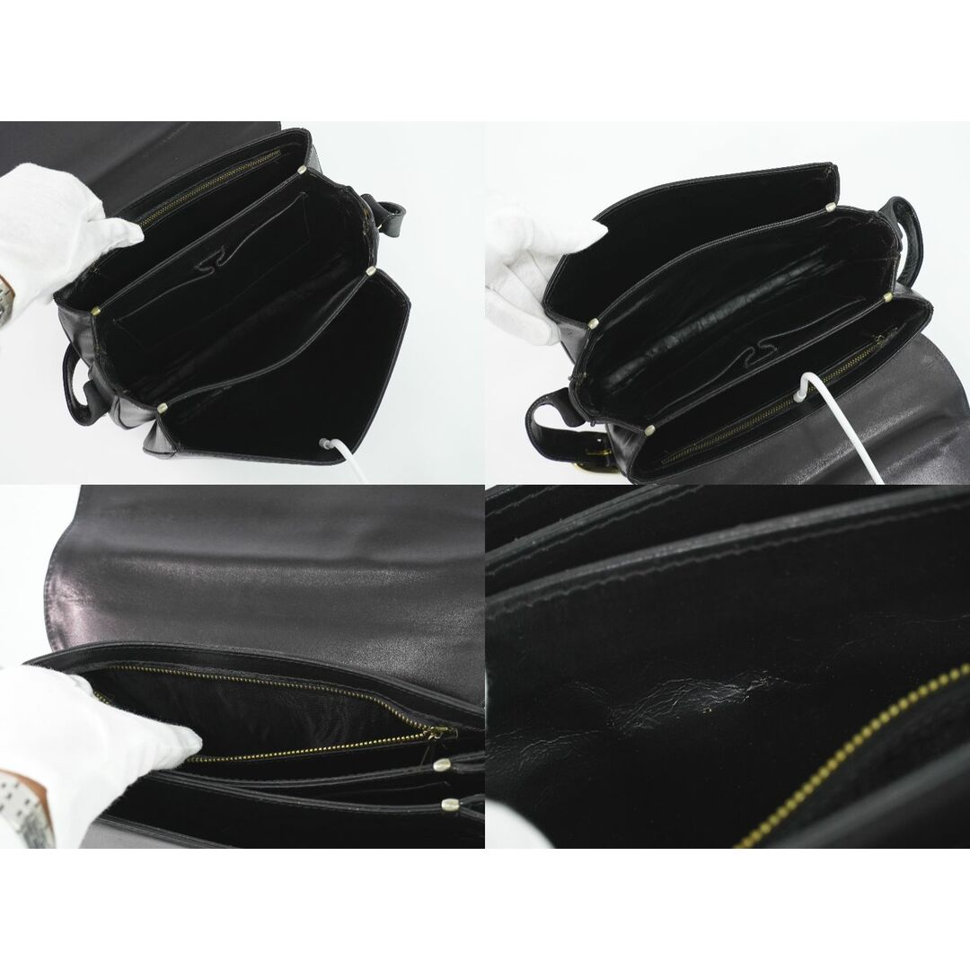 CELINE - 本物 セリーヌ CELINE 馬車金具 ショルダーバッグ CELINE - 本物 セリーヌ CELINE 馬車金具 ショルダーバッグ