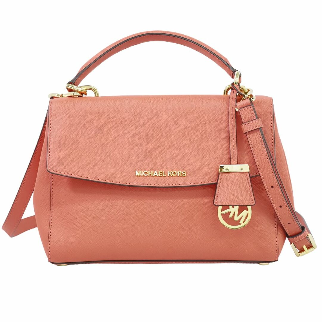 本物 マイケルコース MICHAEL KORS 2WAY ショルダーバッグ ハンドバッグ ポシェット レザー ピンク バッグショルダーバッグ