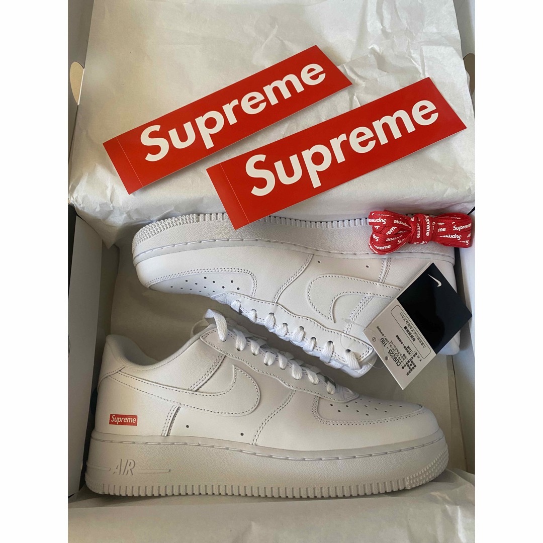 スニダン値以下 新品 27cm Supreme Nike Air Force靴/シューズ