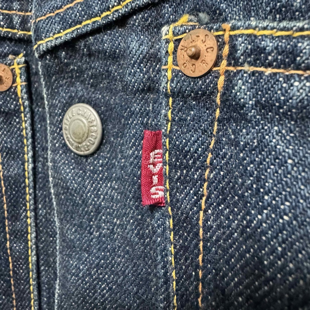 EVISU(エビス)の【希少】初期EVIS表記　LOT1500 NO.2 デニムジャケット！雰囲気◎  メンズのジャケット/アウター(Gジャン/デニムジャケット)の商品写真