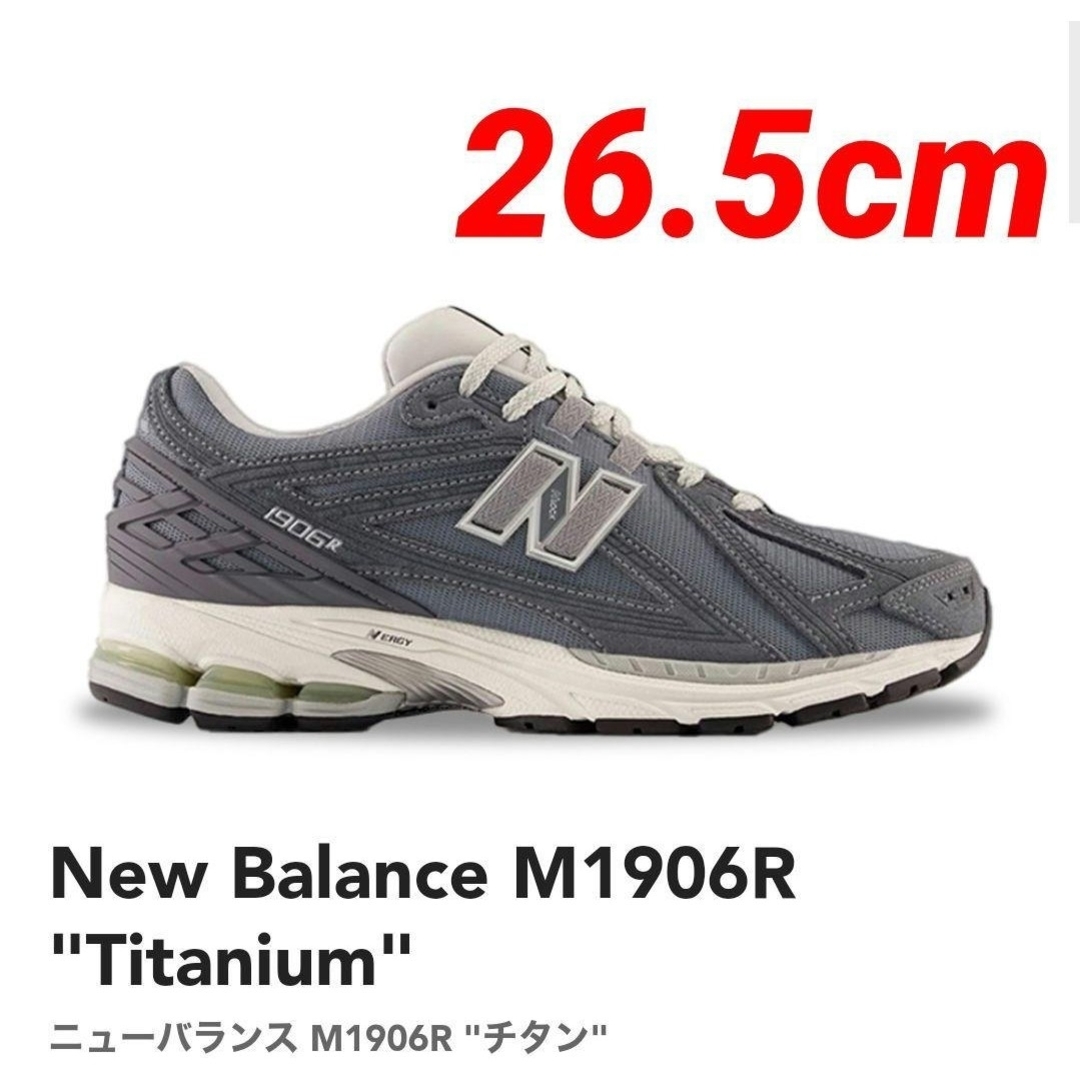 靴/シューズ②希少✨【新品未使用】ニューバランス M1906RV 26.5cm GRAY