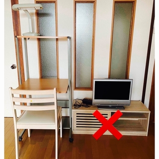 香川県　高松市　デスク　パソコンデスク　テレビ　TVボード　一人暮らし用品オフィス家具