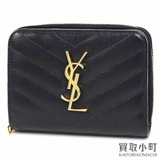 イヴサンローラン(Yves Saint Laurent)のサンローラン【YVES SAINT LAURENT】モノグラム コンパクトウォレット(財布)