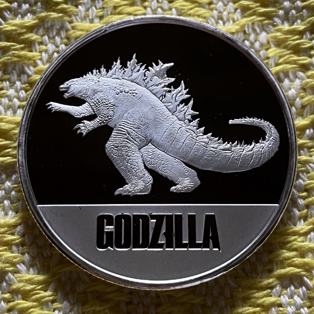 2021年『ゴジラVSコング』2枚セット シルバー・銀貨 1オンスコイン 2021年『ゴジラVSコング』2枚セット シルバー・銀貨 1オンスコイン