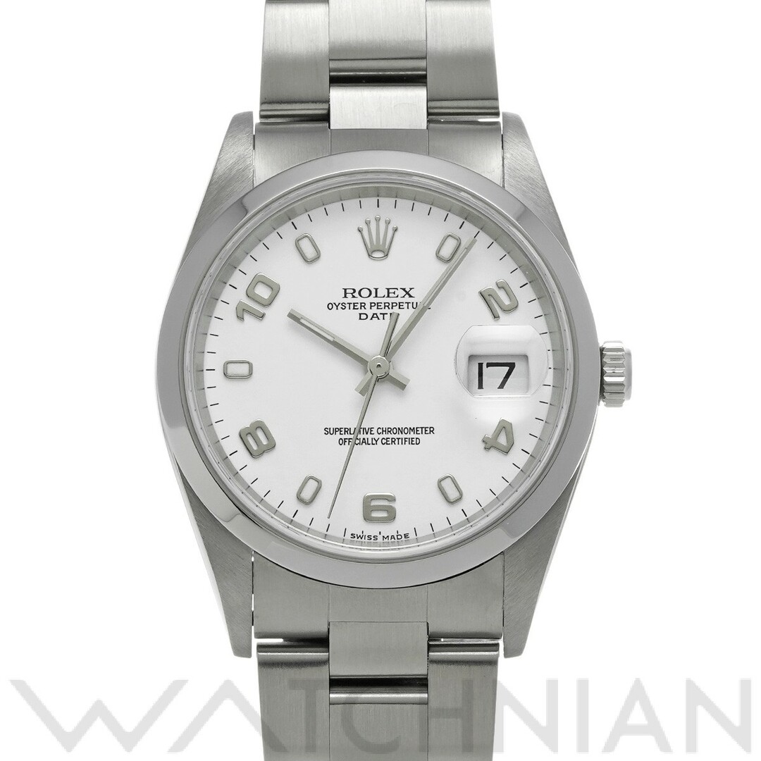 中古 ロレックス ROLEX 15200 F番(2004年頃製造) ホワイト メンズ 腕時計