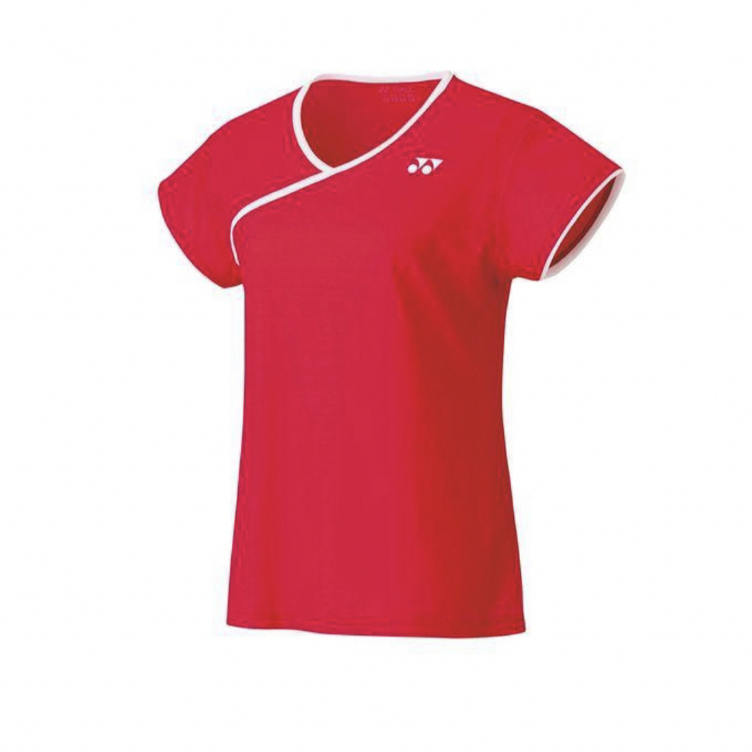 YONEX(ヨネックス)のYONEXバドミントン ドライTシャツ フラッシュレッド S 16444 スポーツ/アウトドアのスポーツ/アウトドア その他(バドミントン)の商品写真