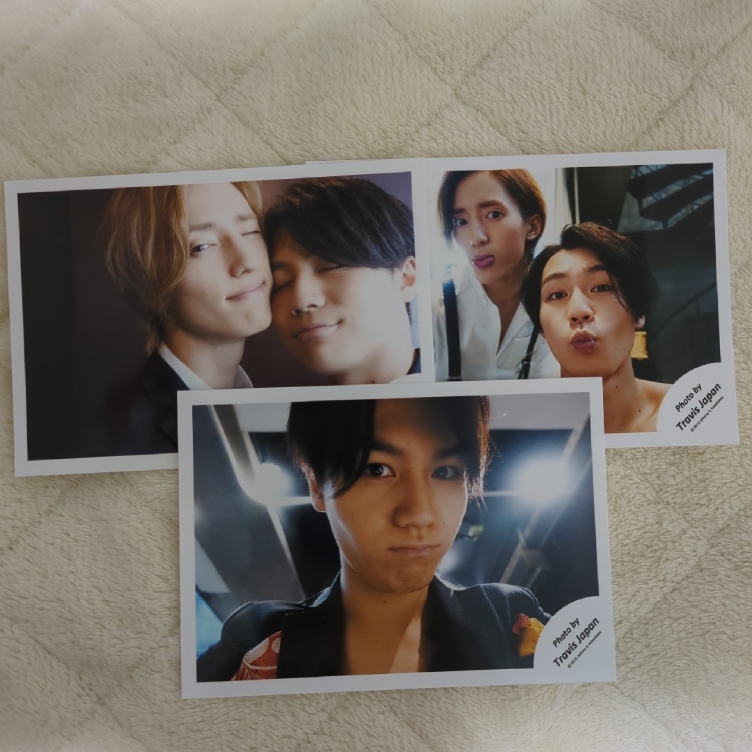 Johnny's(ジャニーズ)のTravisJapan トラジャ 松田元太 公式写真 セルフィー 3枚セット エンタメ/ホビーのタレントグッズ(アイドルグッズ)の商品写真