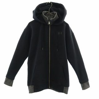 アンダーアーマー(UNDER ARMOUR)のアンダーアーマー 長袖 ジップパーカー SM UNDER ARMOUR スウェット メンズ 古着 【231210】(パーカー)