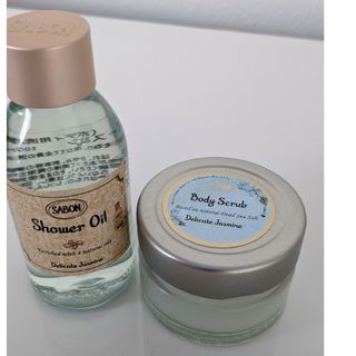 SABON - SABON　シャワーオイル＆ボディスクラブ　デリケートジャスミン