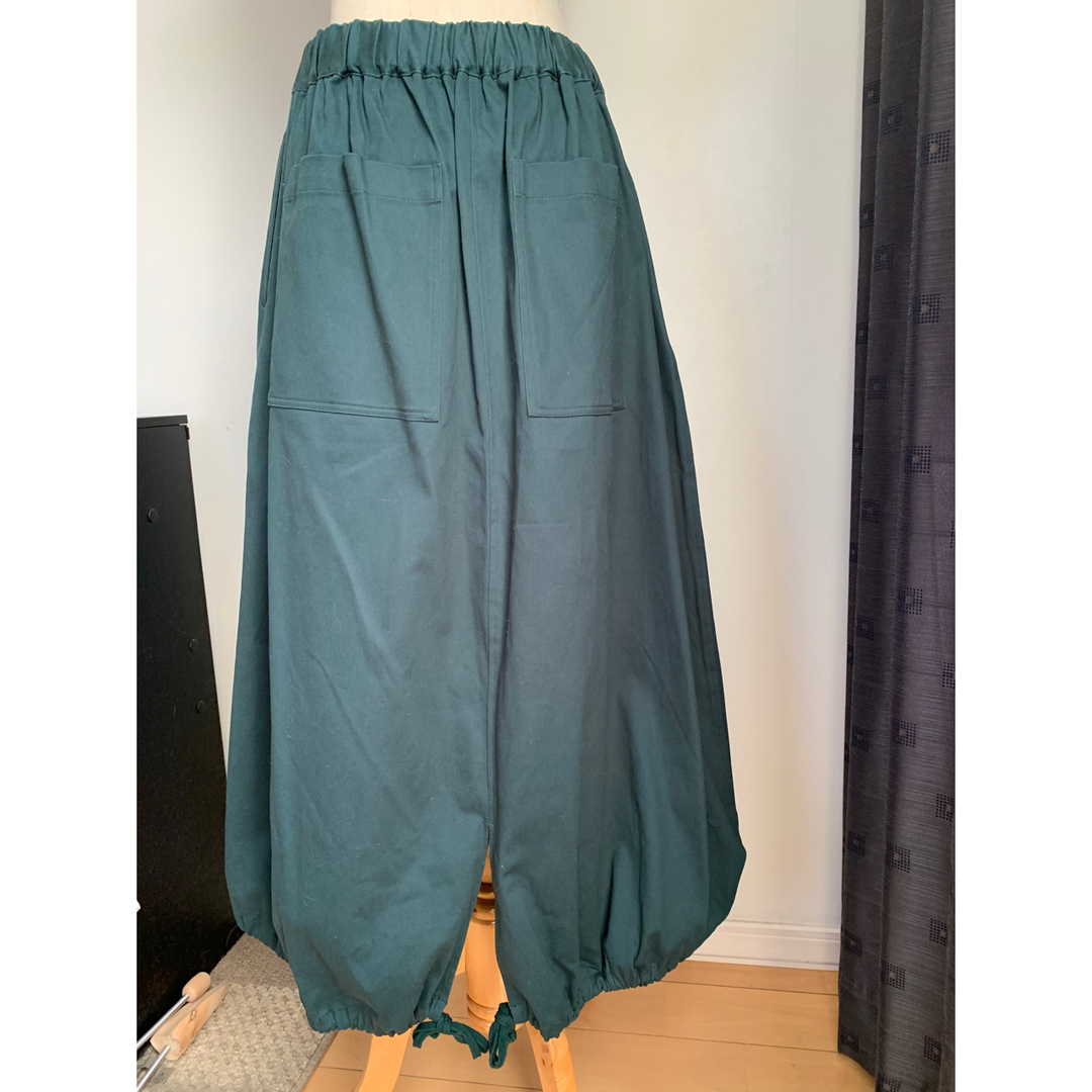 Ohana バルーンスカート  グリーン レディースのスカート(ロングスカート)の商品写真