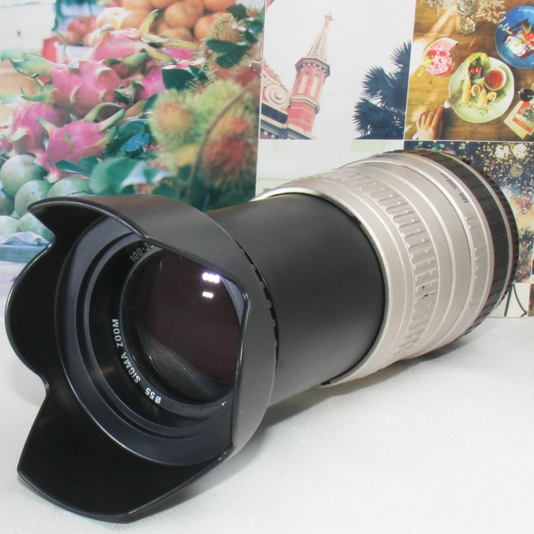 SIGMA(シグマ)の❤️憧れのド迫力の超望遠❤️シグマ 100-300mm ペンタックス用❤️ スマホ/家電/カメラのカメラ(デジタル一眼)の商品写真