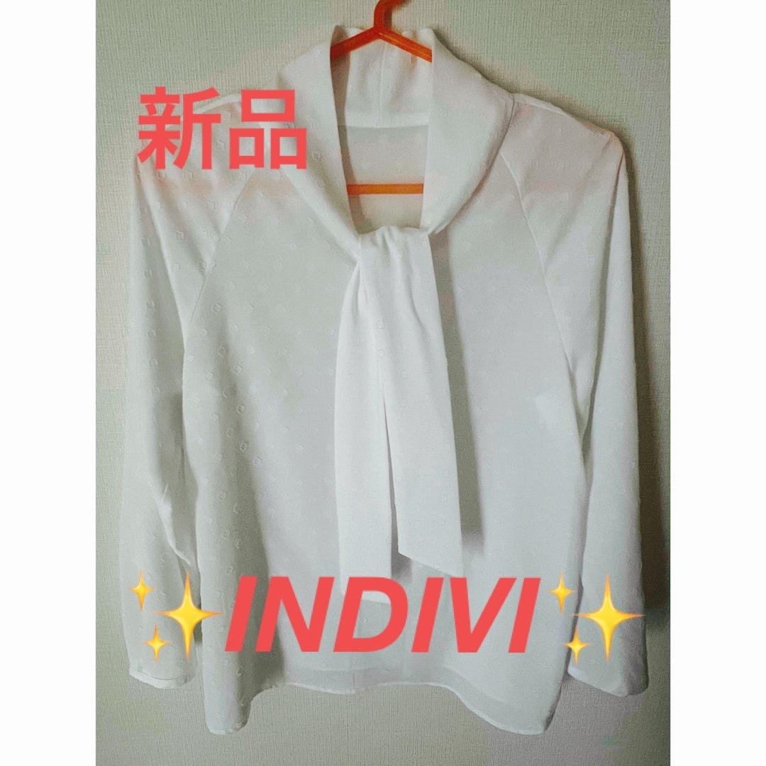 INDIVI(インディヴィ)の✨INDIVI♥️ブラウス レディースのトップス(シャツ/ブラウス(長袖/七分))の商品写真