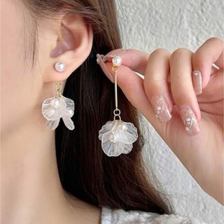 ★800円均一★ピアス：アシンメトリー(ピアス)