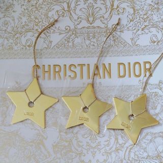 クリスチャンディオール(Christian Dior)の新品未使用◆Dior ディオール　星チャーム　クリスマスオーナメント(チャーム)