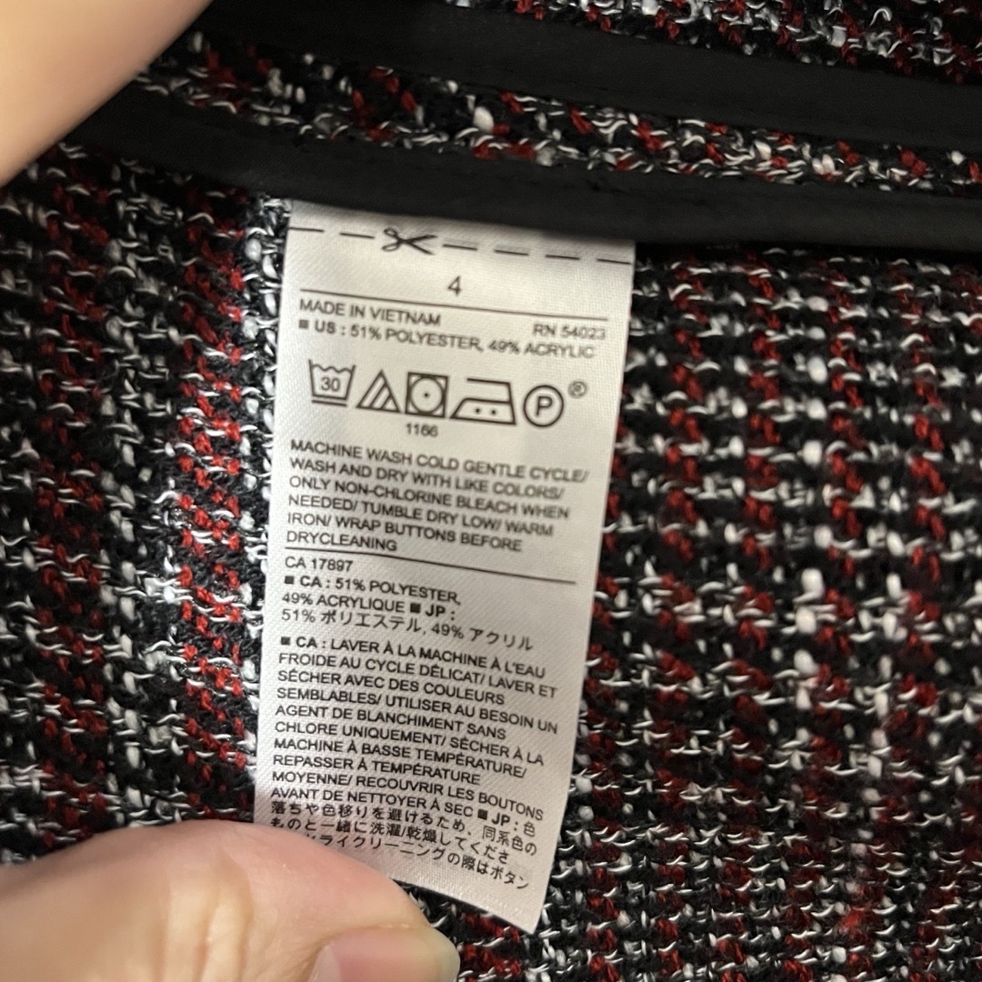 Banana Republic - 【美品】大人可愛いBANANA REPUBLIC ツイード Banana Republic - 【美品】大人可愛いBANANA REPUBLIC ツイード