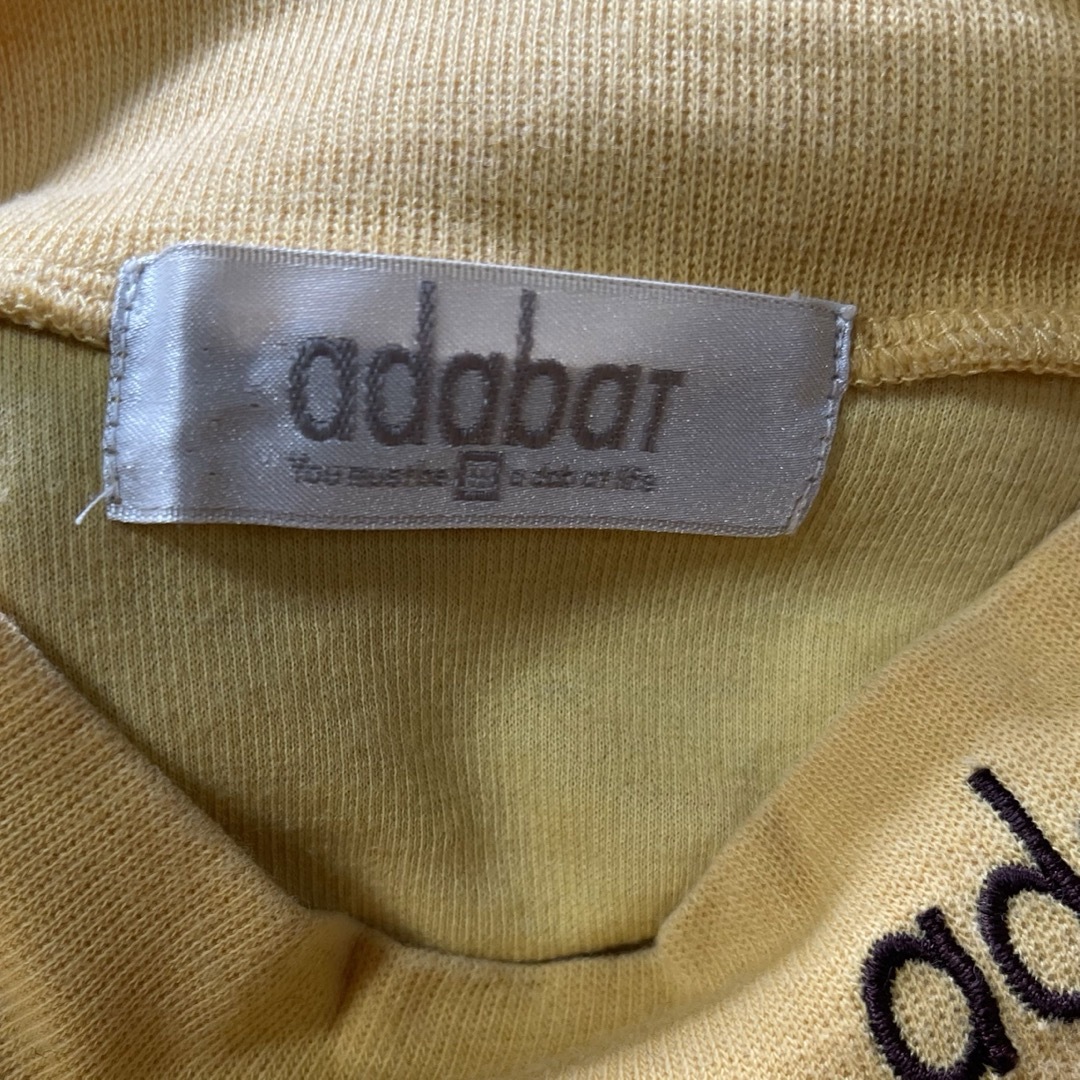 adabat(アダバット)のアダバットハイネックカットソー黄色Ⅲ メンズのトップス(Tシャツ/カットソー(七分/長袖))の商品写真